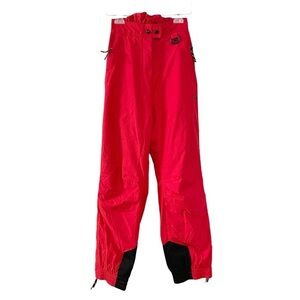 Slalom Sports Celtech Teens Youth 8 Red Black Ski Pants Snow Snowboard Winter